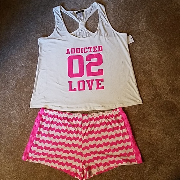 Not a morning person Other - 1X NWT PAJAMA TOP AND BOTTOMS